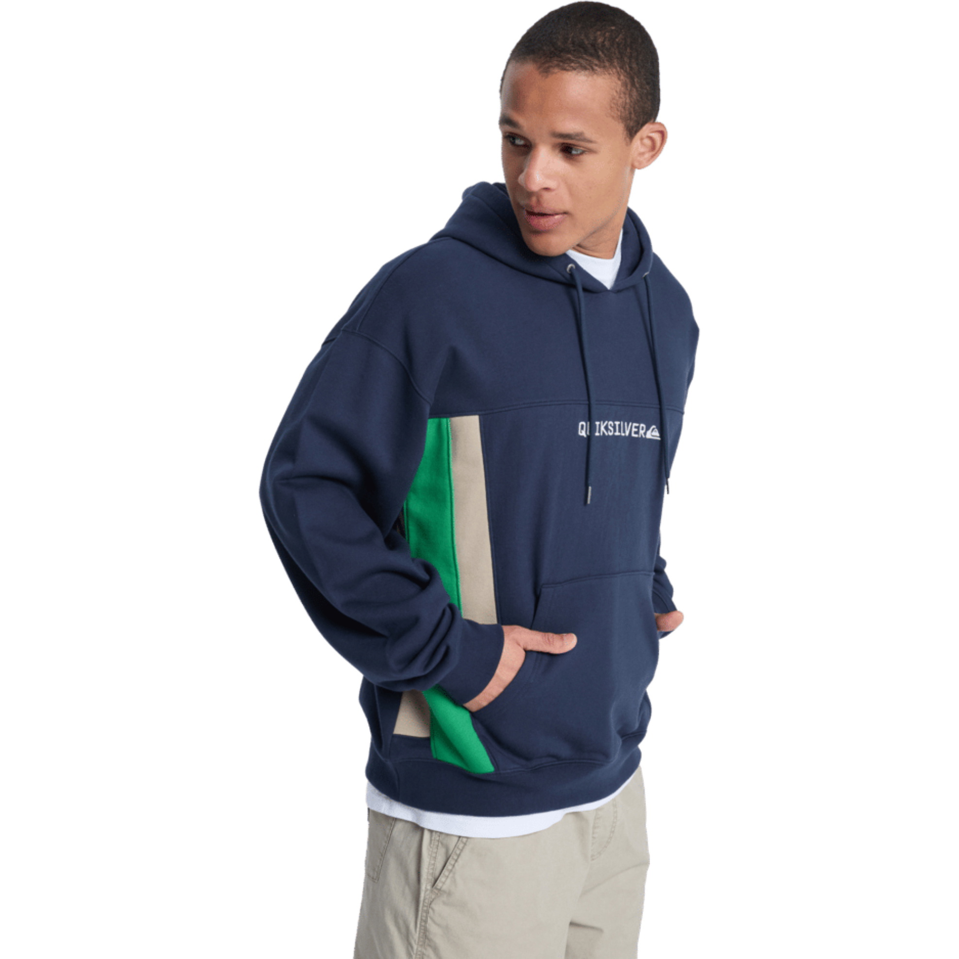 2026 Quiksilver Männer Clicker Hoodie EQYFT05204 - Dark Navy